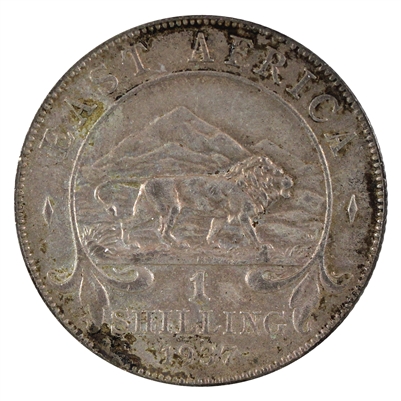 East Africa 1937H Shilling Extra Fine (EF-40)