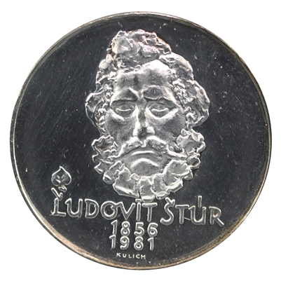 Czechoslovakia 1981 500 Korun Proof (L$)
