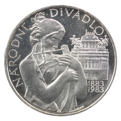 Czechoslovakia 1983 500 Korun Proof (L$)