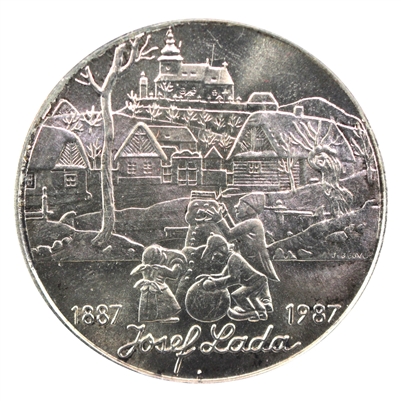 Czechoslovakia 1987 500 Korun Brilliant Uncirculated (MS-63) (L$)