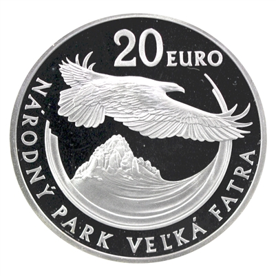 Slovakia 2009 20 Euro Proof (L$)