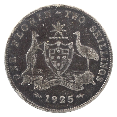 Australia 1925 Florin VF-EF (VF-30) $