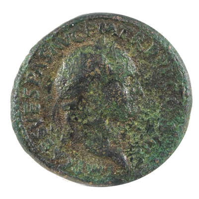 Ancient Rome 69-79AD Vespasian AE Sestertius Fine (F-12) $