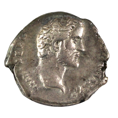 Ancient Rome 138-161AD Antoninus Pius Under Hadrian AR Denarius Very Fine (VF-20) $