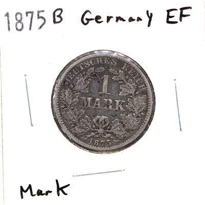 German Empire 1875B Mark Extra Fine (EF-40) $