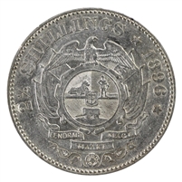 South Africa 1896 2 1/2 Shillings Extra Fine (EF-40) $