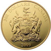 2009 Canada $300 14K Gold Coin - Prince Edward Island Coat of Arms