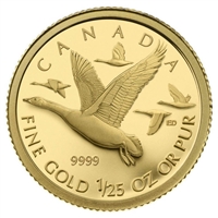 2011 Canada 50-cent Canada Geese 1/25oz. Fine Gold Coin (TAX Exempt)