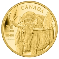 2012 Canada $200 Gold Coin - The Challenge - Robert Bateman (No Tax)