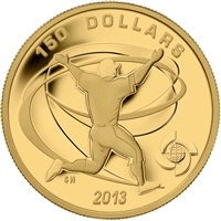 2013 Canada $150 Baseball - Celebration 1/2oz Fine Gold Coin (No Tax)