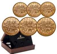 1912-1914 Canada's First Gold Coins Premium Hand-Selected 6-coin Set