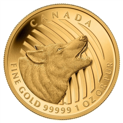 2014 Canada $200 Howling Wolf Pure Gold Coin (TAX Exempt) - 129232