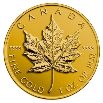 2014 Canada $50 Bullion Replica 1oz. Pure Gold Coin (TAX Exempt)