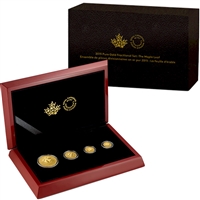 2015 Canada Pure Gold Fractional Set - The Maple Leaf (No Tax)