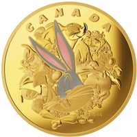 2015 Canada $2,500 Looney Tunes Ensemble Cast Gold (No Tax)