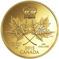 2015 Canada $200 An Historic Reign Pure Gold Coin (TAX Exempt) 146599