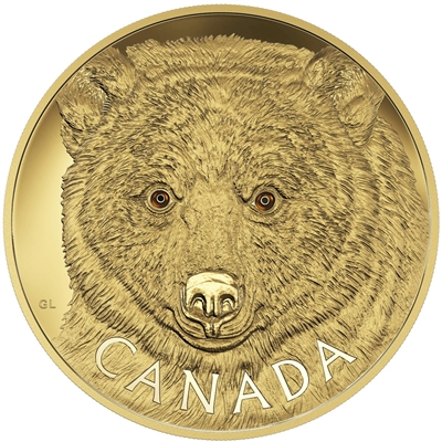 2016 Canada $2,500 In The Eyes of the Spirit Bear Pure Gold (No Tax)