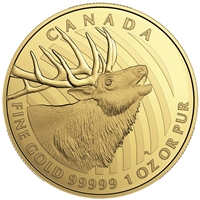 2017 Canada $200 1oz. .999 Pure Gold Coin - Elk (No Tax)