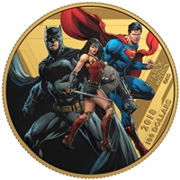 2018 Canada $100 The Justice League - United We Stand 14K Gold