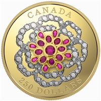 2018 Canada $250 A Crown Jewel Gold Coin
