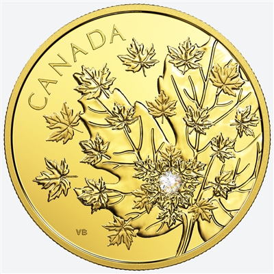 2018 Canada $250 The Magnificent Maple Pure Gold Coin (No Tax)