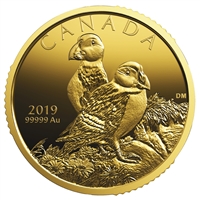 2019 Canada $200 Atlantic Puffins Pure Gold (Tax Exempt)