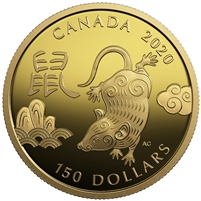2020 Canada $150 Year of the Rat Gold
