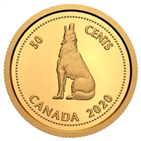 2020 Canada 1/10th oz. Tribute to Alex Colville: 1967 50-cent Pure Gold Coin (No Tax)