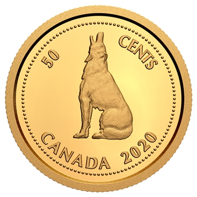 2020 Canada 1/10th oz. Tribute to Alex Colville: 1967 50-cent Pure Gold Coin (No Tax)