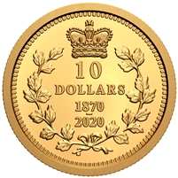 2020 Canada $10 Dominion of Canada Pure Gold Coin (No Tax)