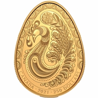 2021 Canada $250 Pysanka Pure Gold (No Tax)