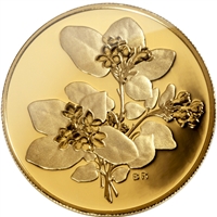 2001 Canada $350 The Mayflower - Nova Scotia Fine Gold (TAX Exempt)