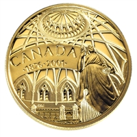 2001 Canada $100 125th Anniversary of the Library of Parliament 14K Gold