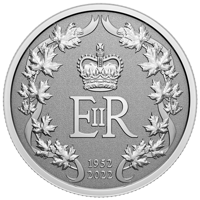 2022 Canada $300 Platinum Jubilee of Her Majesty Queen Elizabeth II Platinum (No Tax)