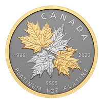 2023 Canada $300 Maple Leaf Forever Pure Platinum Coin (No Tax)