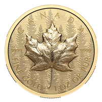 (Pre-Order) 2024 Canada $200 Ultra-High Relief 1oz. GML Pure Gold (No Tax)