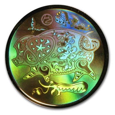 2007 Canada $150 Year of the Pig 18K Gold Hologram