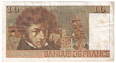 France Note 1975 10 Francs VF