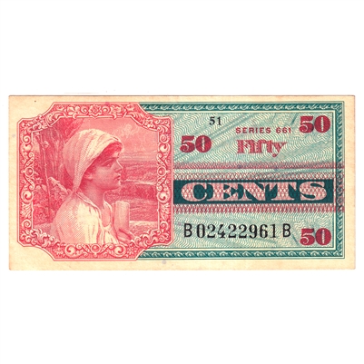 USA 1968-69 50-cent Series 661 KL#M67, AU