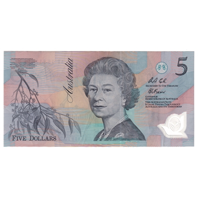 Australia 1992 5 Dollar Note, Pick #50a, VF 