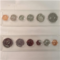 1978 Canada 6-coin Year Set in Snap Lock Case