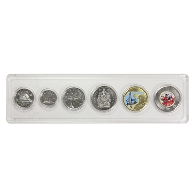 2022 Canada 6-coin Year Set in Snap Lock Case