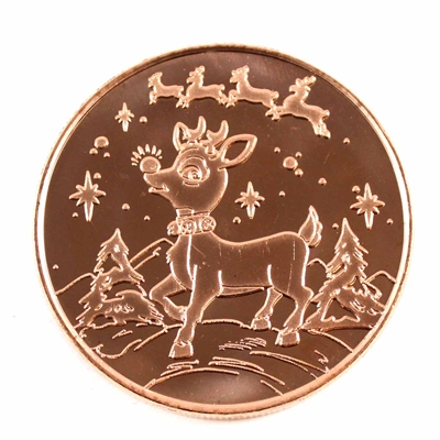 Rudolph 1oz. .999 Fine Copper