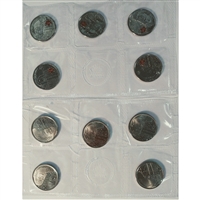 2012 Canada 25-cent Tecumseh 10-coin Circulation Pack