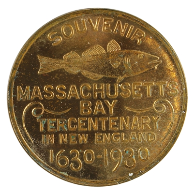 1930 Massachusetts Bay Tercentenary in New England Souvenir Medallion
