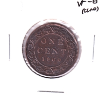 1900 Canada 1-cent VF-EF (VF-30) Cleaned