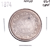 1874 Newfoundland 50-cents VG-F (VG-10) Spot