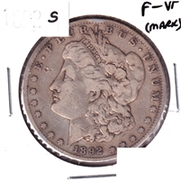 1892 S USA Dollar F-VF (F-15) Mark
