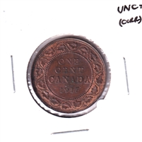 1917 Canada 1-cent UNC+ (MS-62) Corrosion