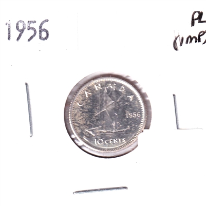 1956 Canada 10-cents Proof Like (Impaired)